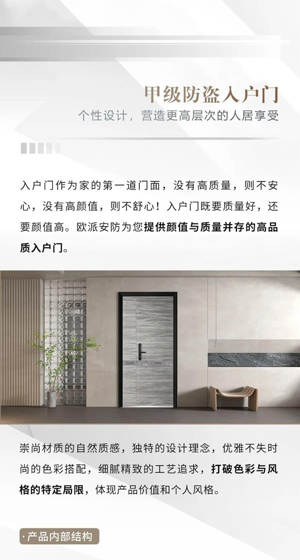 欧派木门-案例鉴赏丨华松太阳城·入户门