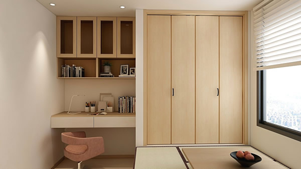 105m²原木系日式精简家装风，简直太静谧！